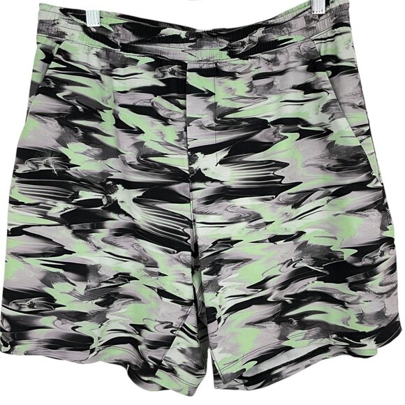 Lululemon Pace Breaker Linerless Shorts 7" Paint Glide Multi Size XL Men's - Picture 1 of 7